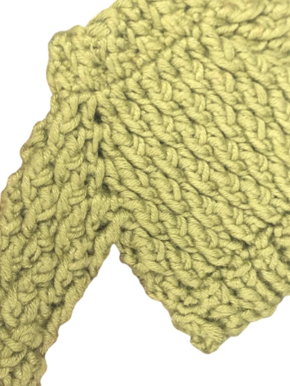 Mini Crochet Alpine Sweater Ornament, Gift Tag, Gift Topper, 3